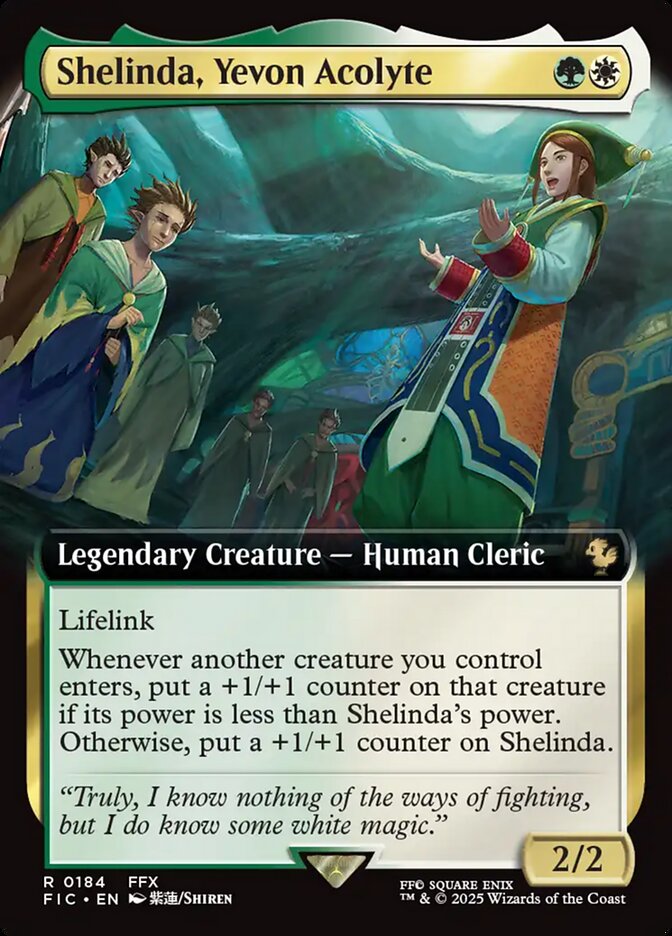 Shelinda, Yevon Acolyte 184 (Commander: FINAL FANTASY)  | Good Games Adelaide SA