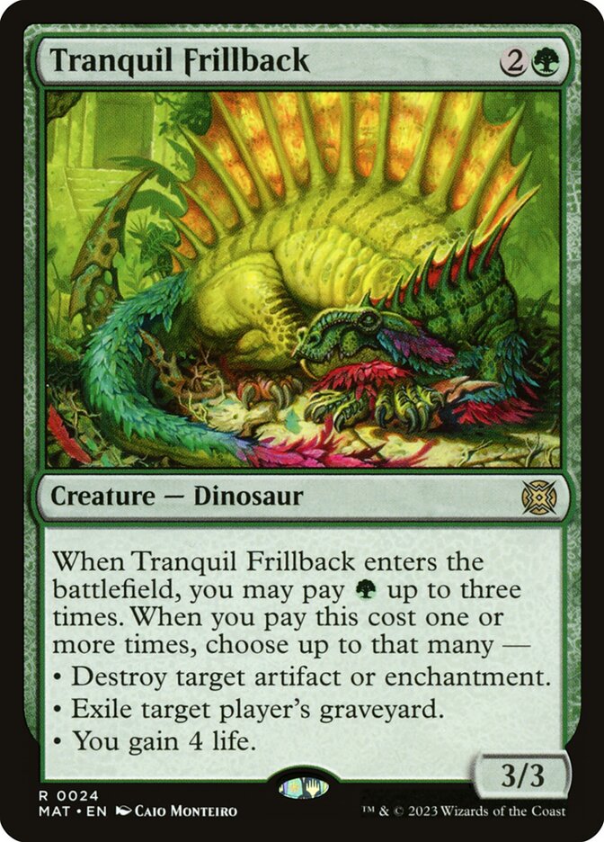 Tranquil Frillback 24 (March of the Machine: The Aftermath)  - Foil | Good Games Adelaide SA