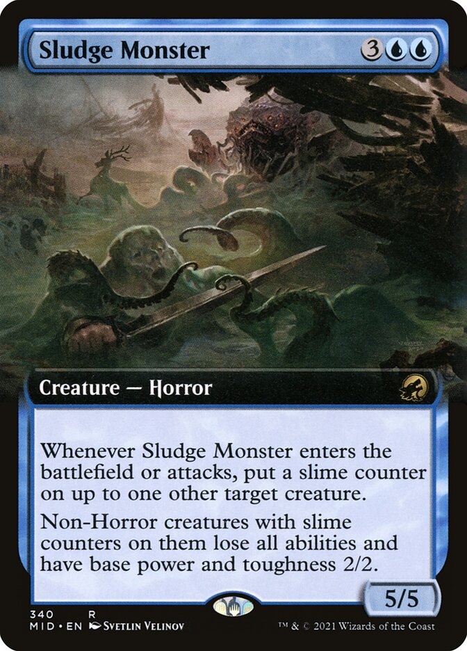 Sludge Monster 340 (Innistrad: Midnight Hunt)  | Good Games Adelaide SA