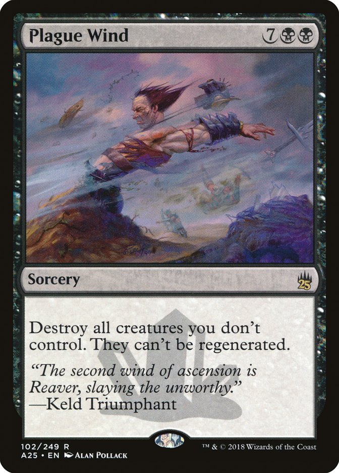 Plague Wind 102 (Masters 25)  - Foil | Good Games Adelaide SA