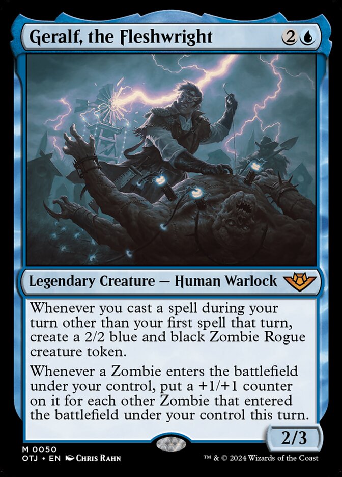 Geralf the Fleshwright 50 (Outlaws of Thunder Junction)  - Foil | Good Games Adelaide SA