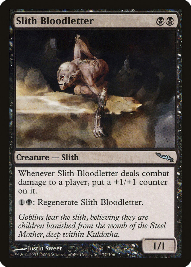 Slith Bloodletter 77 (Mirrodin)  - Foil | Good Games Adelaide SA