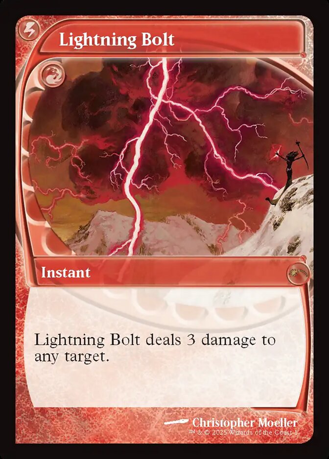 Lightning Bolt 1 (MagicFest Cards)  - Foil | Good Games Adelaide SA