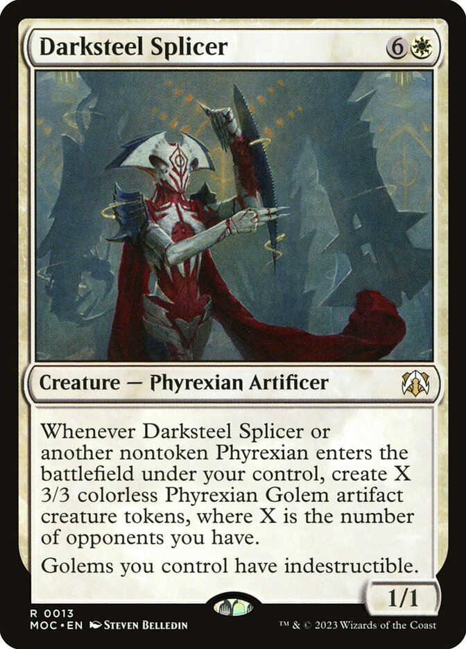 Darksteel Splicer 13 (Commander: March of the Machine)  | Good Games Adelaide SA
