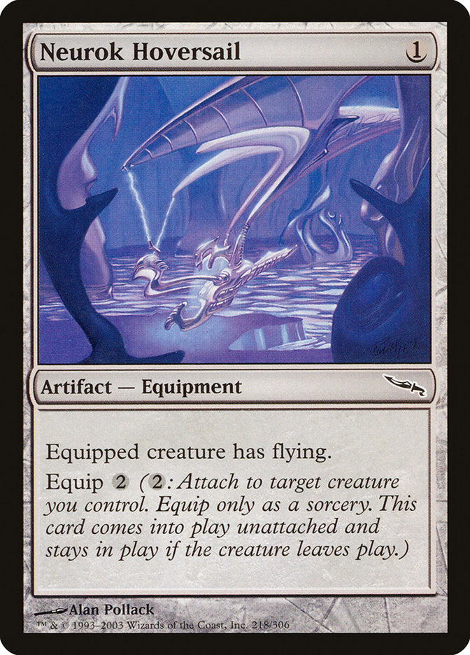 Neurok Hoversail 218 (Mirrodin)  - Foil | Good Games Adelaide SA