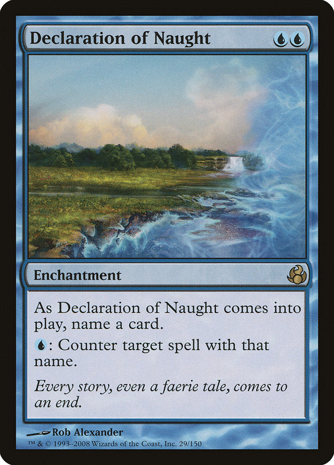 Declaration of Naught 29 (Morningtide)  - Foil | Good Games Adelaide SA