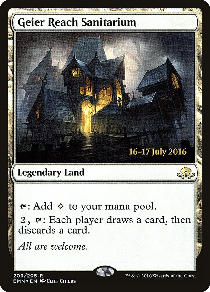 Geier Reach Sanitarium 203 (Prerelease Cards)  - Foil | Good Games Adelaide SA