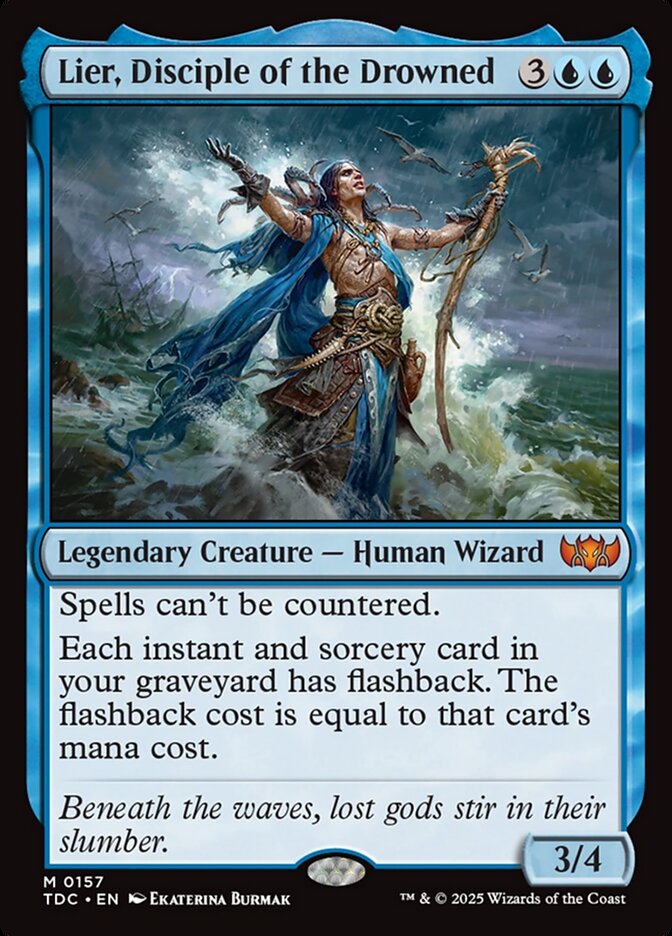 Lier, Disciple of the Drowned 157 (Commander: Tarkir: Dragonstorm)  | Good Games Adelaide SA
