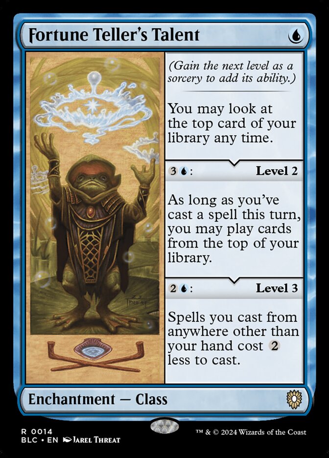 Fortune Teller's Talent 14 (Commander: Bloomburrow)  | Good Games Adelaide SA