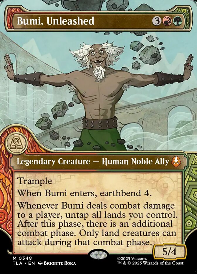 Bumi, Unleashed  348/286 (Avatar: The Last Airbender)  - Showcase | Good Games Adelaide SA