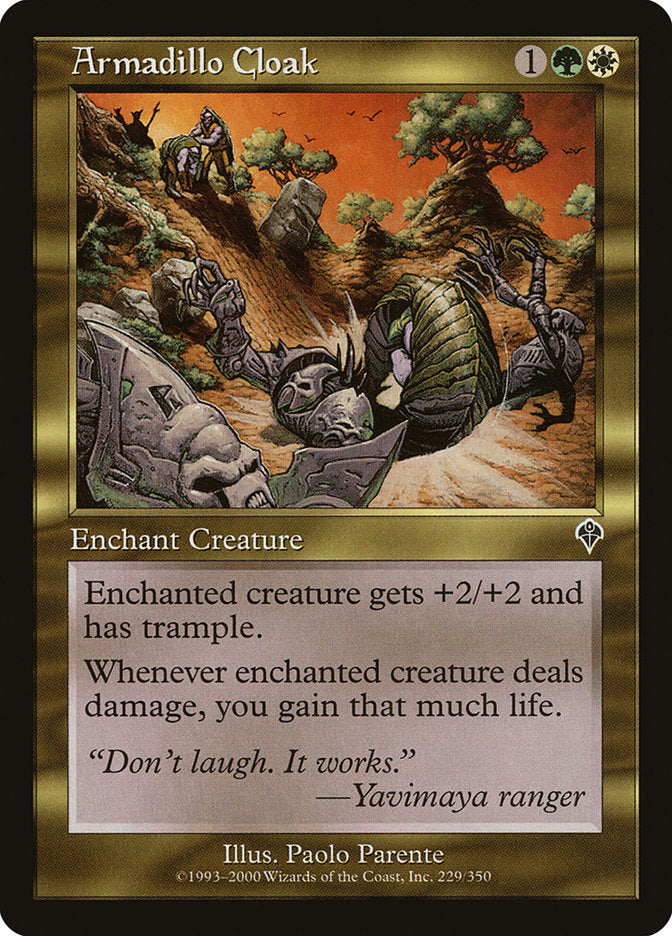 Armadillo Cloak 229 (Invasion)  - Foil | Good Games Adelaide SA