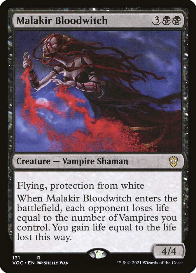 Malakir Bloodwitch 131 (Commander: Innistrad: Crimson Vow)  | Good Games Adelaide SA