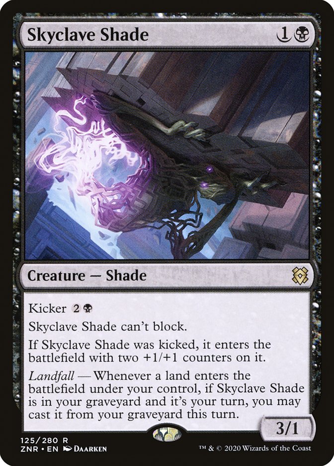 Skyclave Shade 125 (Zendikar Rising)  - Foil | Good Games Adelaide SA