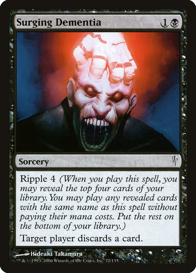 Surging Dementia 72 (Coldsnap)  - Foil | Good Games Adelaide SA