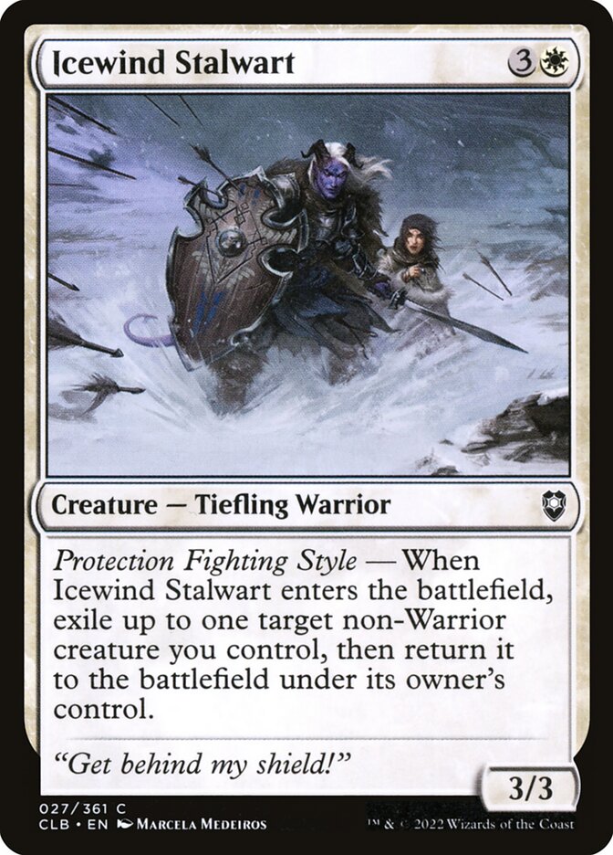 Icewind Stalwart 27 (Commander Legends: Battle for Baldur's Gate)  | Good Games Adelaide SA