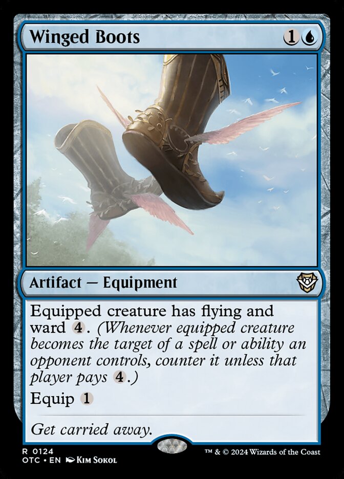Winged Boots 124 (Commander: Outlaws of Thunder Junction)  | Good Games Adelaide SA