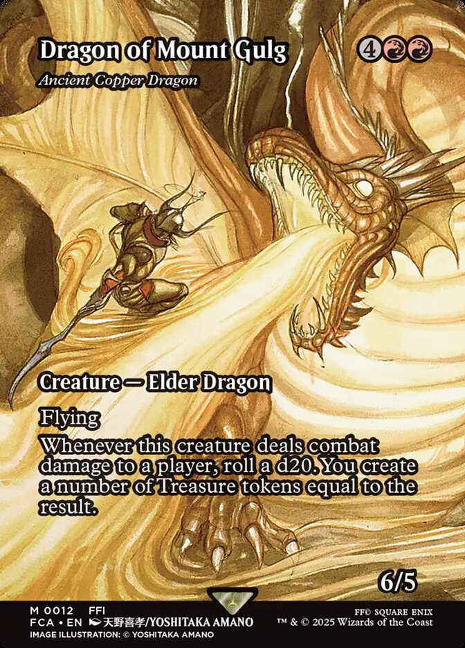 Dragon of Mount Gulg Ancient Copper Dragon 12/0 (FINAL FANTASY: Through the Ages)  - Showcase  | Good Games Adelaide SA