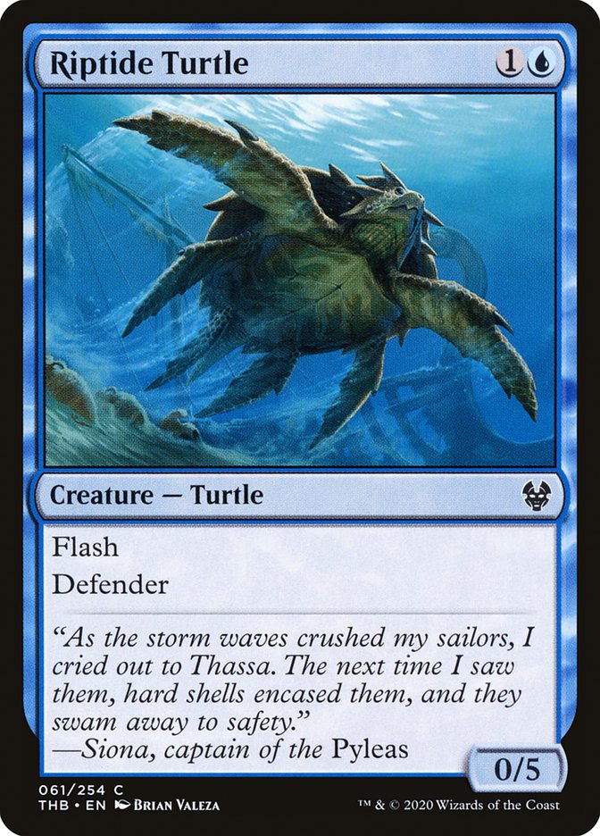 Riptide Turtle 61 (Theros Beyond Death)  | Good Games Adelaide SA