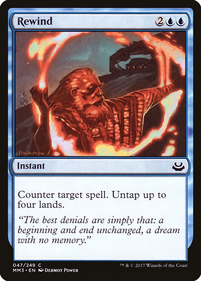 Rewind 47 (Modern Masters 2017)  - Foil | Good Games Adelaide SA