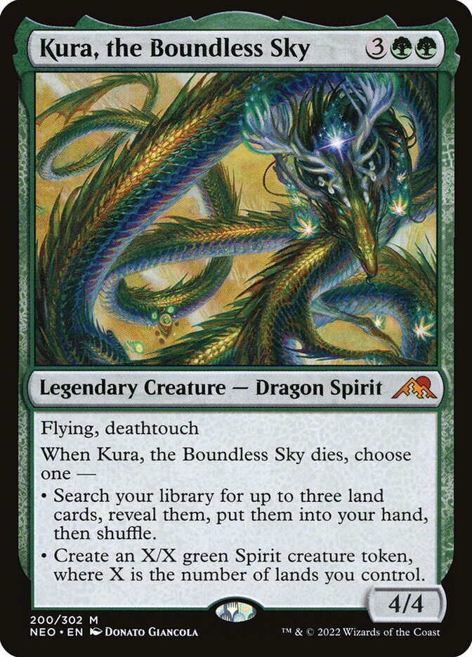 Kura, the Boundless Sky 200 (Kamigawa: Neon Dynasty)  | Good Games Adelaide SA