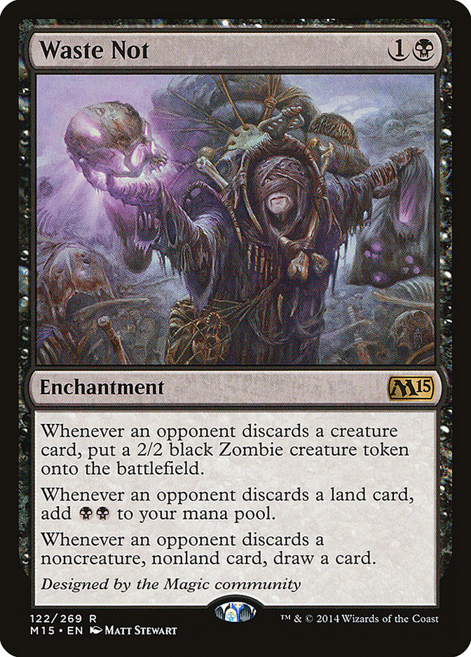 Waste Not 122 (Magic 2015 (M15))  - Foil | Good Games Adelaide SA