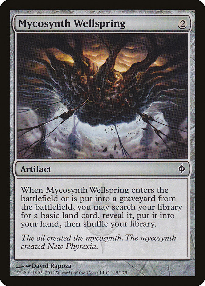 Mycosynth Wellspring 145 (New Phyrexia)  | Good Games Adelaide SA