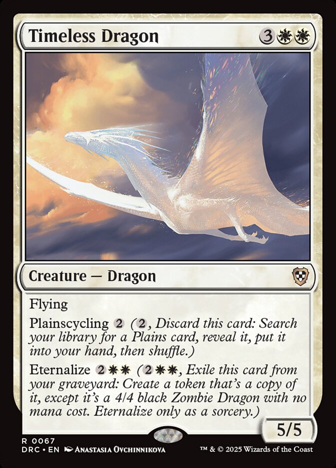 Timeless Dragon 67 (Commander: Aetherdrift)  | Good Games Adelaide SA