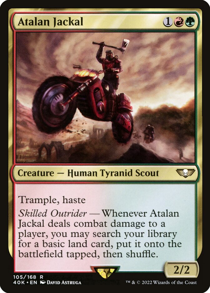 Atalan Jackal 105/617 (Universes Beyond: Warhammer 40,000)  | Good Games Adelaide SA