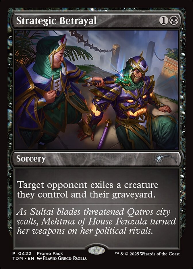 Strategic Betrayal 422 (Promo Pack: Tarkir: Dragonstorm)  | Good Games Adelaide SA