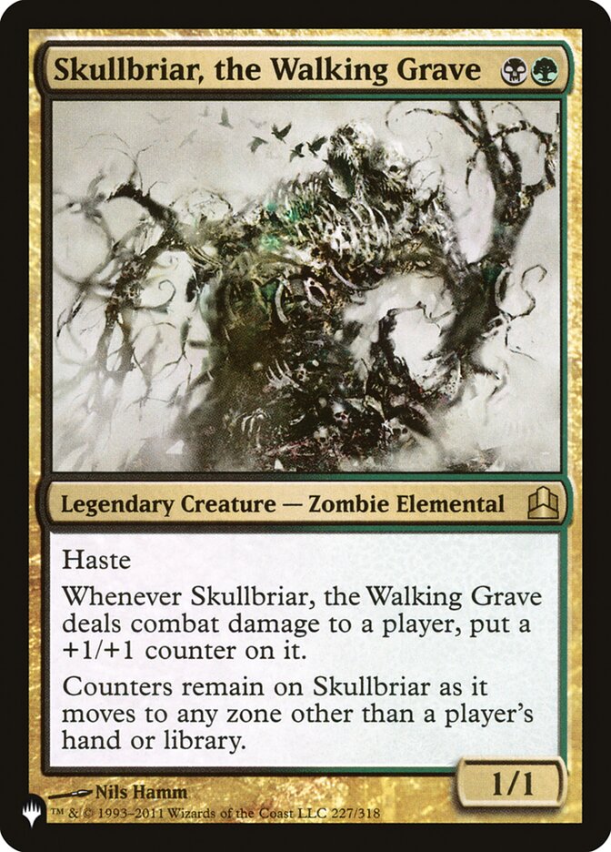 Skullbriar, the Walking Grave 227/318 (The List Reprints)  | Good Games Adelaide SA