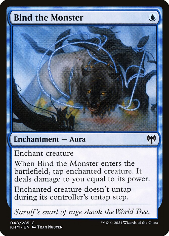 Bind the Monster 48 (Kaldheim)  - Foil | Good Games Adelaide SA
