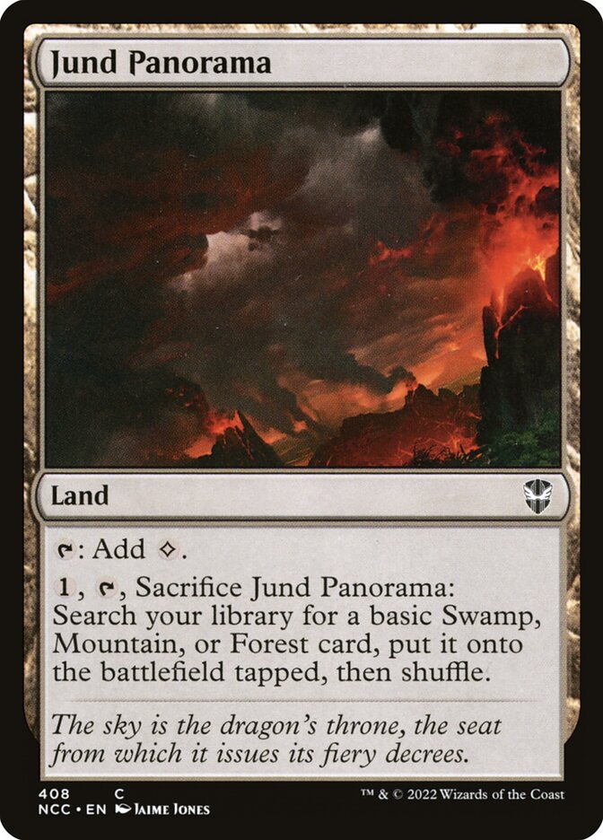 Jund Panorama 408 (Commander: Streets of New Capenna)  | Good Games Adelaide SA