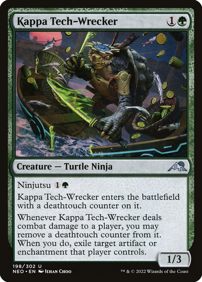 Kappa Tech-Wrecker 198 (Kamigawa: Neon Dynasty)  | Good Games Adelaide SA