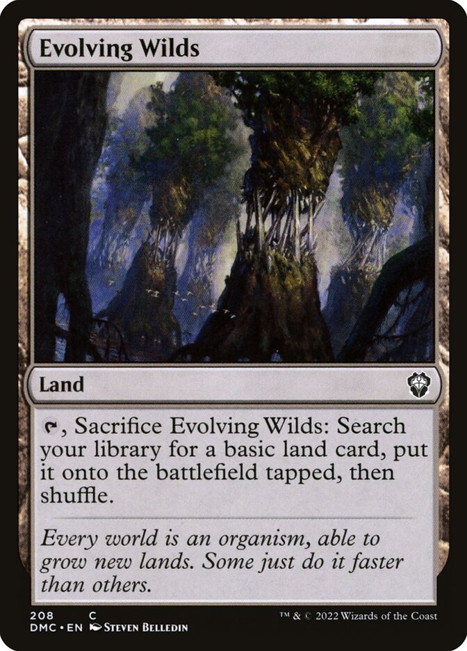 Evolving Wilds 208 (Commander: Dominaria United)  | Good Games Adelaide SA