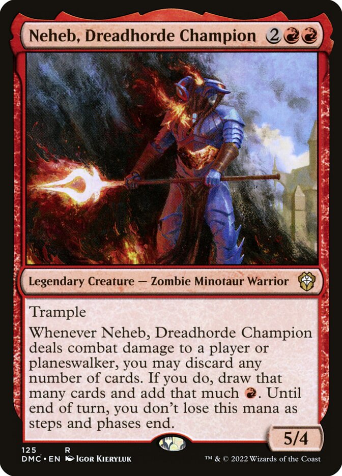 Neheb, Dreadhorde Champion 125 (Commander: Dominaria United)  | Good Games Adelaide SA