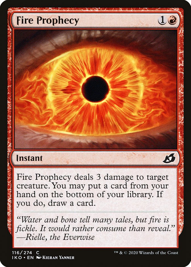 Fire Prophecy 116 (Ikoria: Lair of Behemoths)  | Good Games Adelaide SA