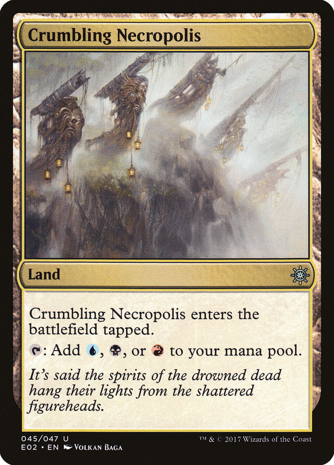 Crumbling Necropolis 45 (Explorers of Ixalan)  | Good Games Adelaide SA