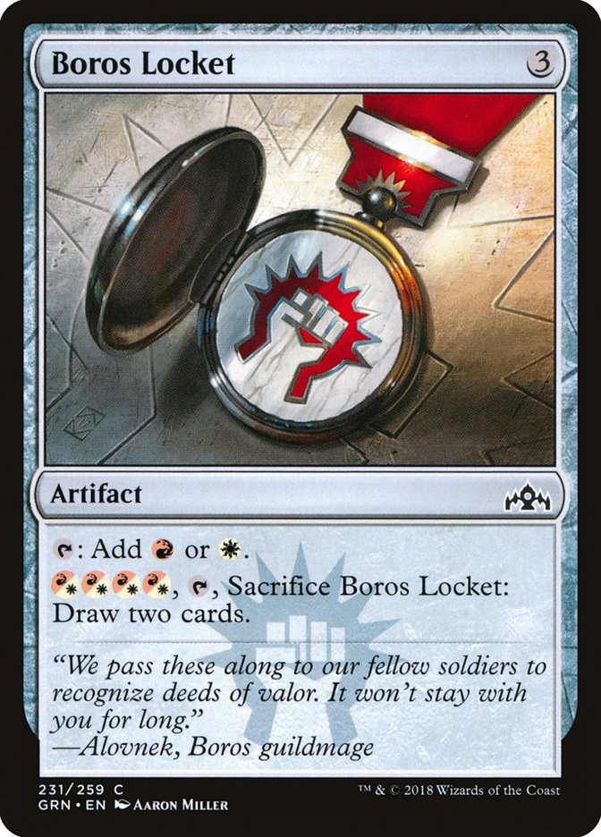 Boros Locket 231 (Guilds of Ravnica)  | Good Games Adelaide SA