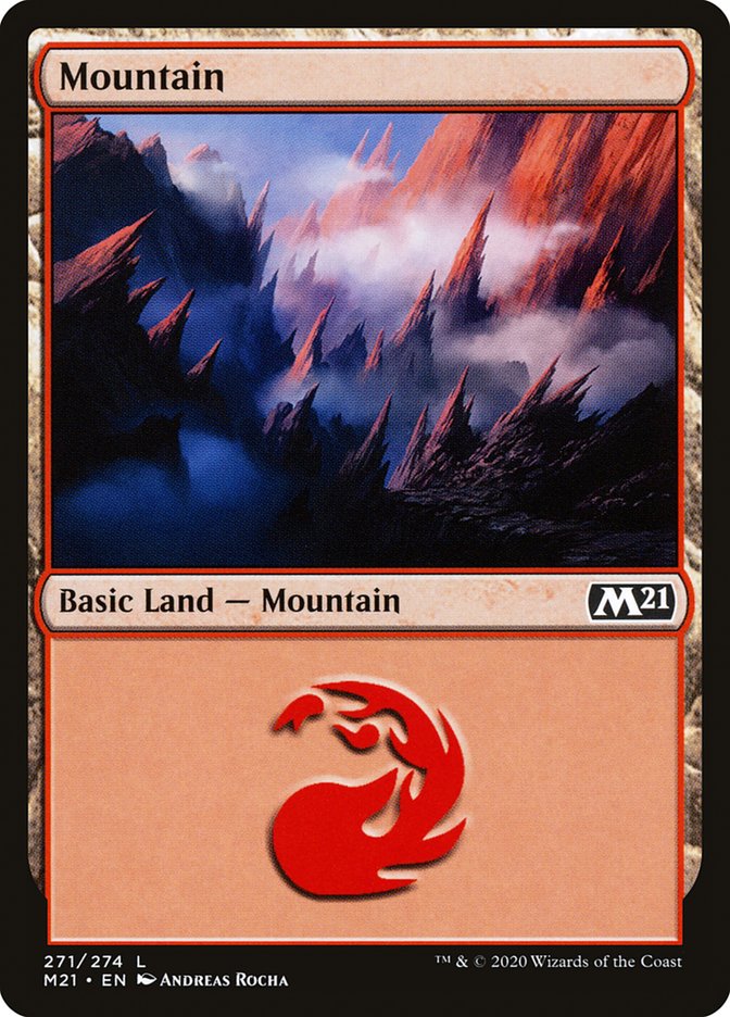 Mountain 271 (Core Set 2021)  | Good Games Adelaide SA