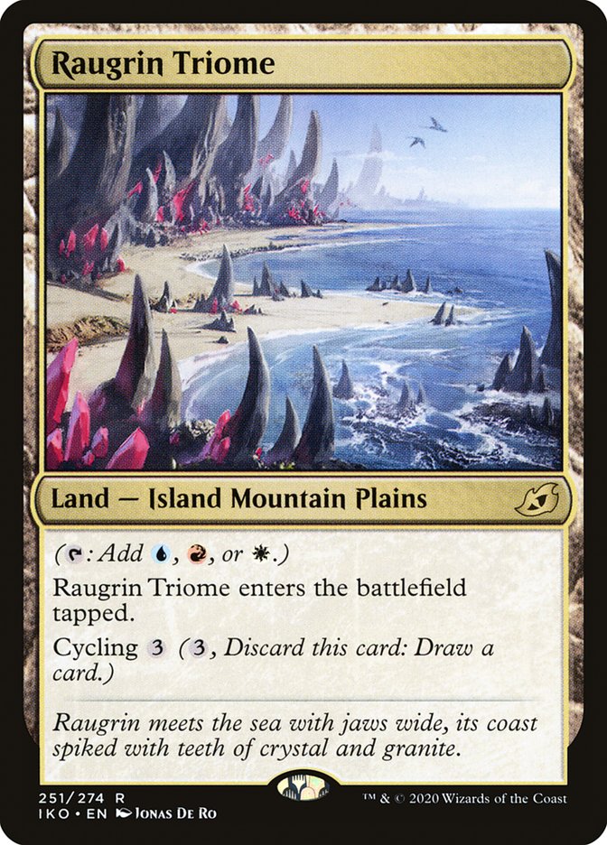 Raugrin Triome 251 (Ikoria: Lair of Behemoths)  - Foil | Good Games Adelaide SA