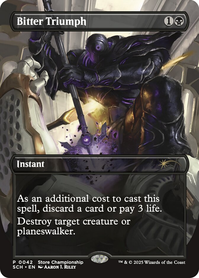 Bitter Triumph 42 (Game Day & Store Championship Promos)  - Borderless | Good Games Adelaide SA