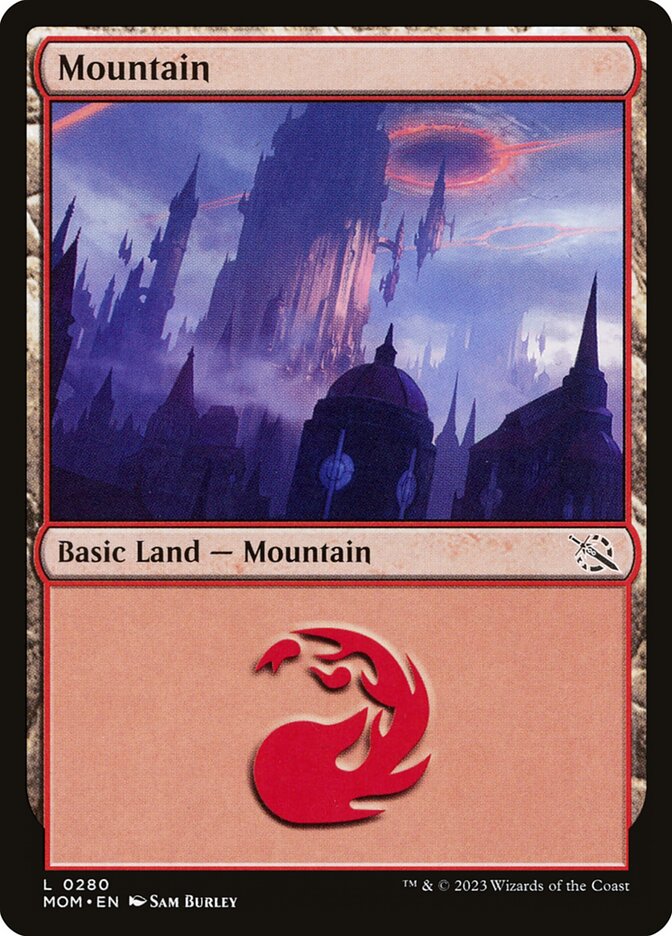 Mountain 280 (March of the Machine)  - Foil | Good Games Adelaide SA