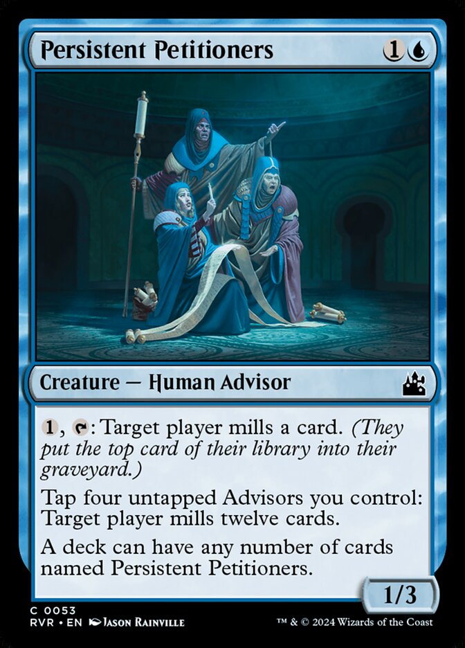 Persistent Petitioners 53 (Ravnica Remastered)  - Foil | Good Games Adelaide SA