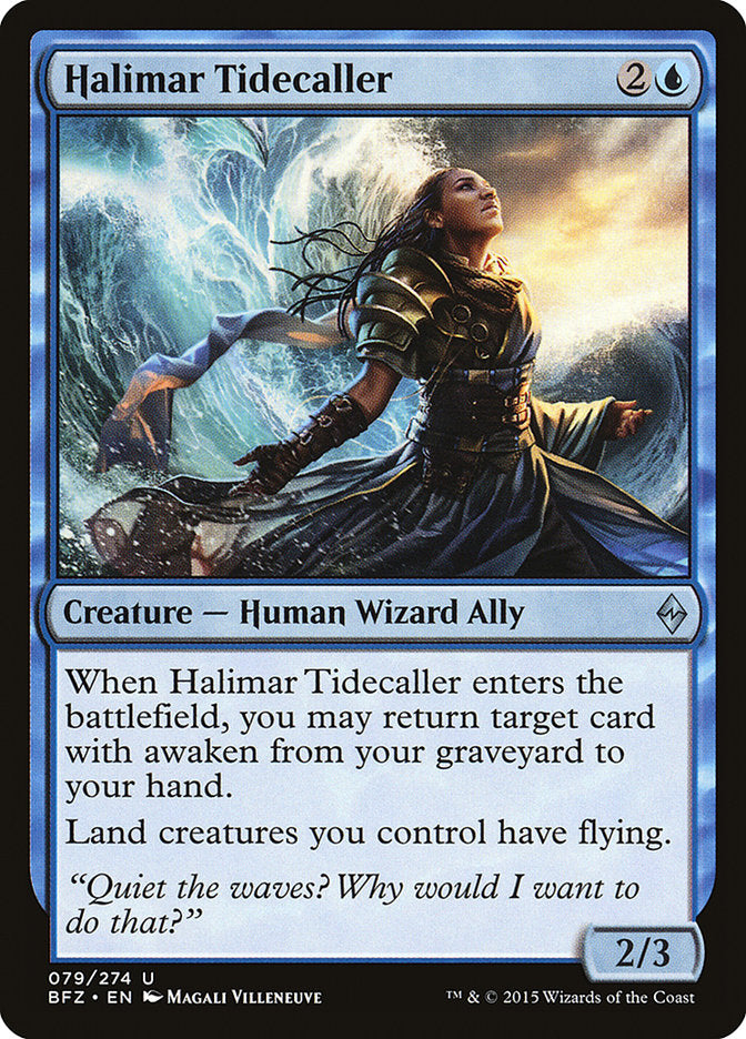 Halimar Tidecaller 79 (Battle for Zendikar)  | Good Games Adelaide SA