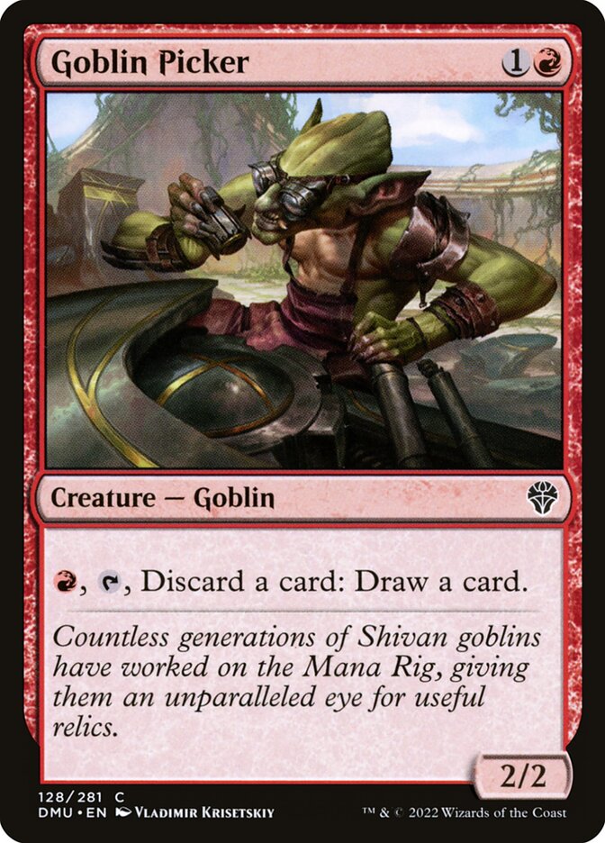 Goblin Picker 128 (Dominaria United)  - Foil | Good Games Adelaide SA