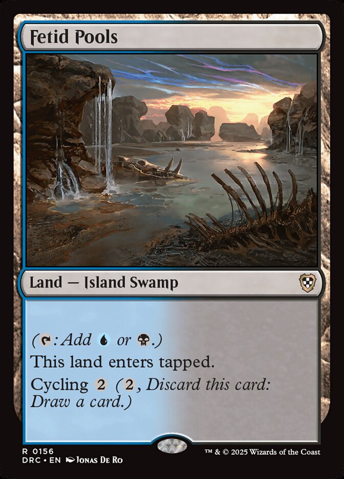 Fetid Pools 156 (Commander: Aetherdrift)  | Good Games Adelaide SA