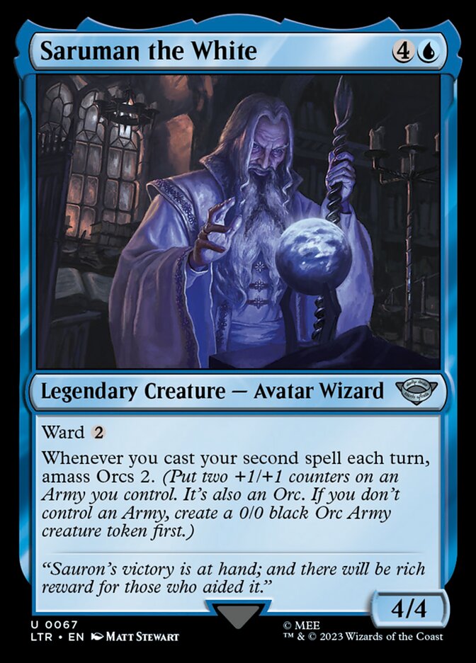Saruman the White 67 (Universes Beyond: The Lord of the Rings: Tales of Middle-earth)  | Good Games Adelaide SA