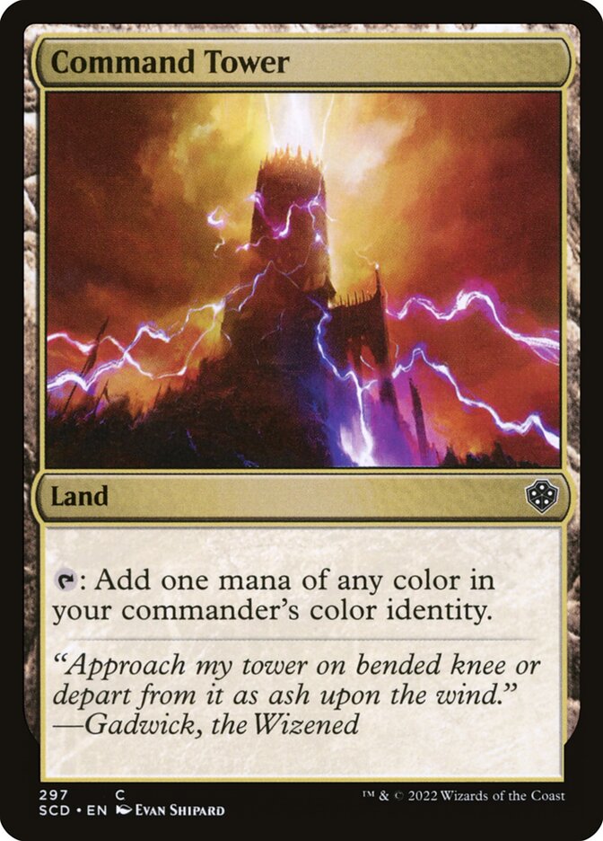 Command Tower 297 (Starter Commander Decks)  | Good Games Adelaide SA