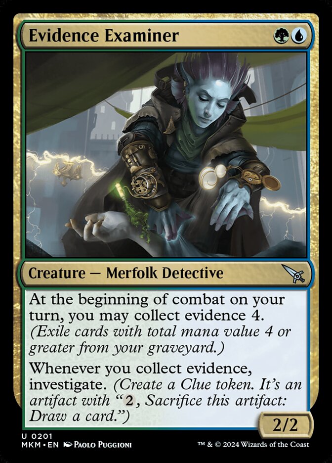 Evidence Examiner 201 (Murders at Karlov Manor)  - Foil | Good Games Adelaide SA