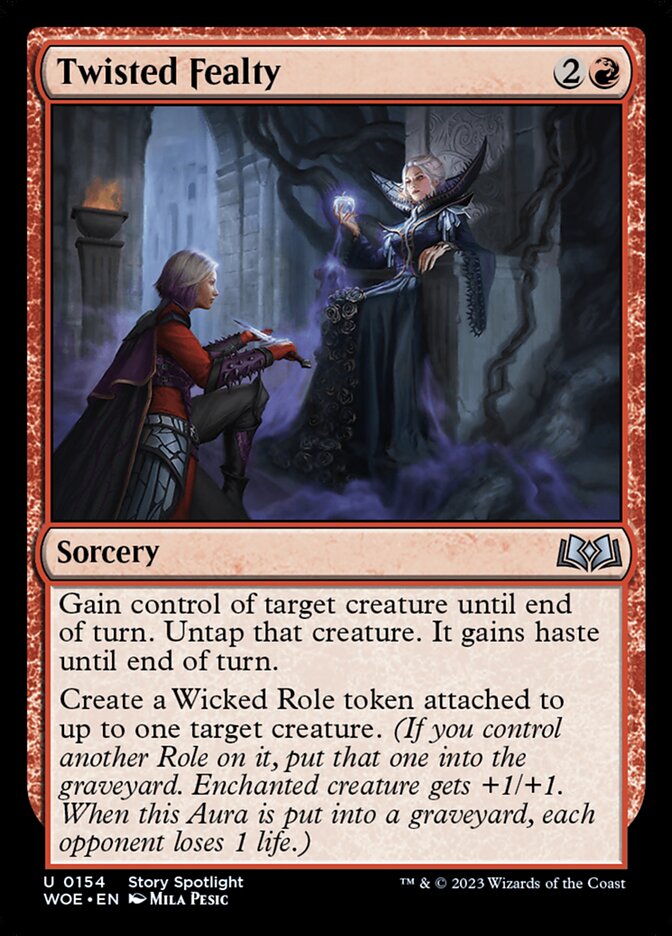 Twisted Fealty 154 (Wilds of Eldraine)  | Good Games Adelaide SA